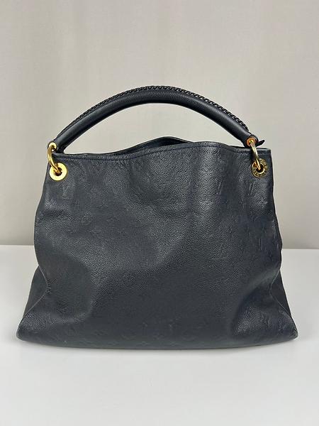Sac Artsy Louis Vuitton en cuir Empreinte noir
