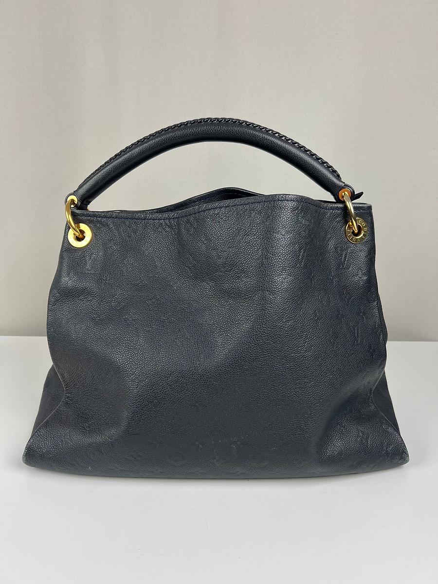 Sac Artsy Louis Vuitton en cuir Empreinte noir