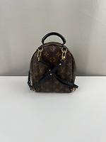 Mini sac à dos Louis Vuitton Palm Springs en toile Monogram - Photo 3