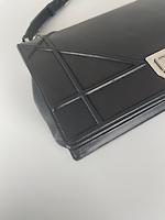 Sac bandoulière Dior Diorama en cuir noir - Photo 9