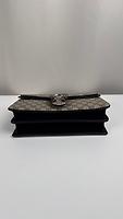 Sac porté épaule Gucci Dionysus en toile GG noire - Photo 8