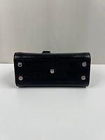 Sac de Jour Saint Laurent noir nano cuir croco embossé - Photo 6