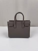Saint Laurent Sac de jour baby gris - Photo 9