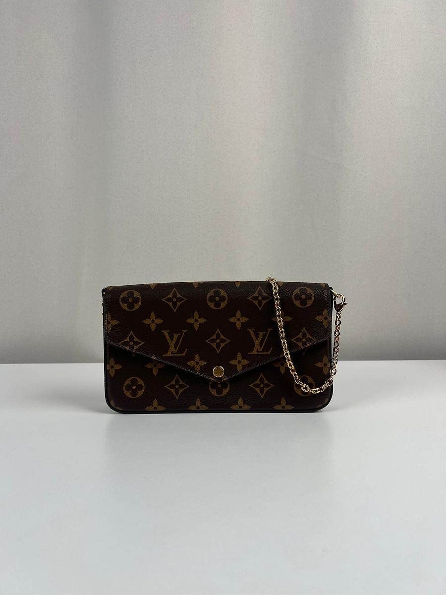 Sac bandoulière Félicie Louis Vuitton monogramme et pochette