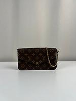 Sac bandoulière Félicie Louis Vuitton monogramme et pochette - Photo 1