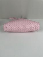 Sac Bottega Veneta Cuir rose intrecciato - Photo 7