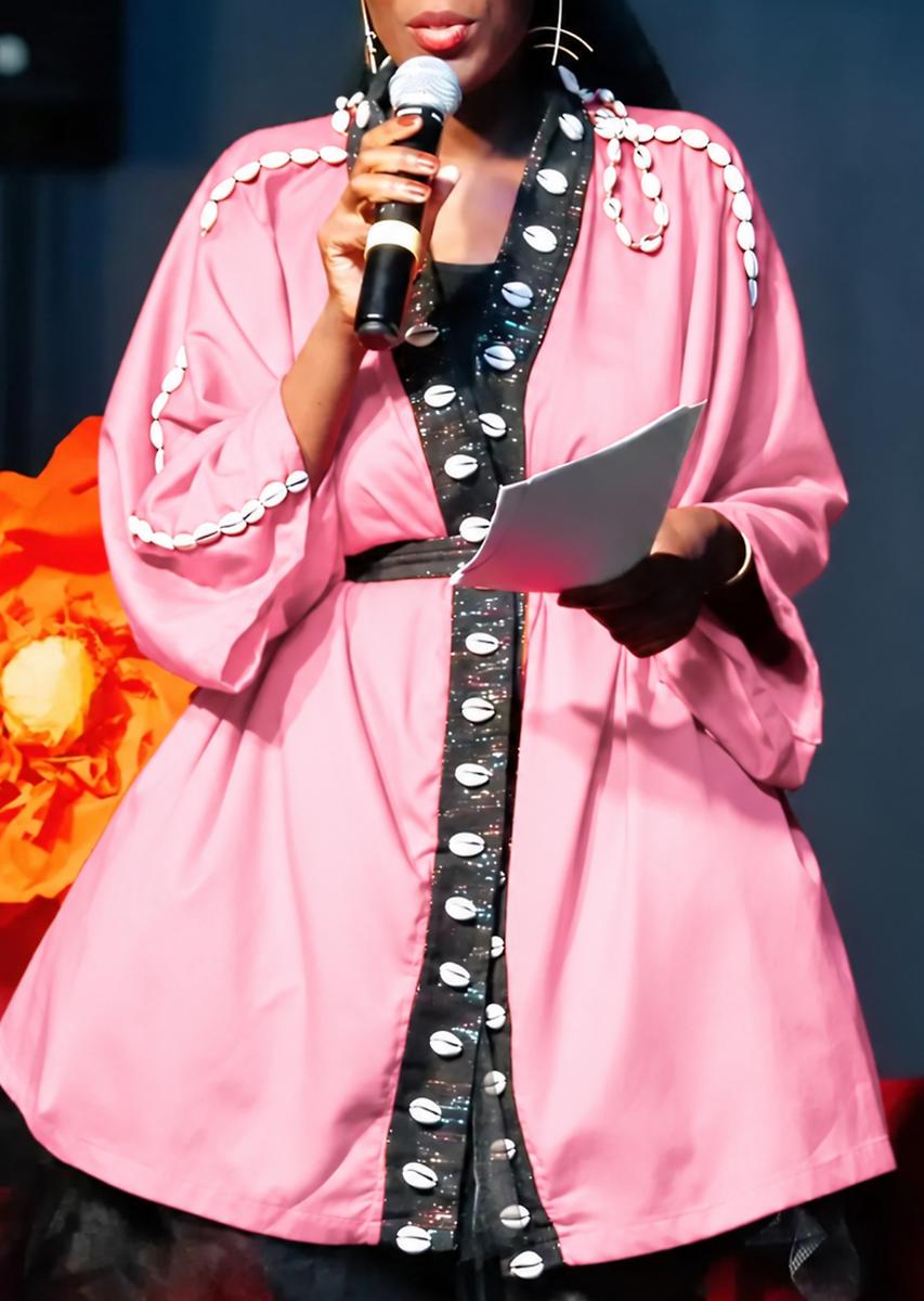 Veste rose cauri