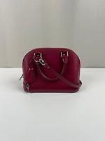 Sac Louis Vuitton Alma BB en cuir épi framboise - Photo 4