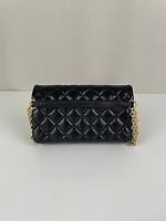 (RARE) Sac ceinture Chanel 2.55 mini en cuir noir - Photo 5