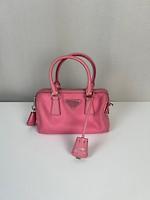 Sac Boston rose Prada Nylon Begonia réédition 2005 - Photo 5