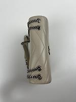 Saint Laurent petit Loulou en cuir beige - Photo 8