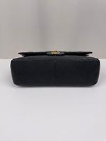 Chanel timeless Jumbo cuir grainé caviar noir - Photo 7