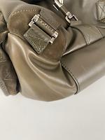 Sac à main Dior Rebelle cuir vert foncé / kaki - Photo 9