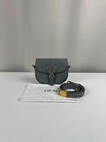 Sac bandoulière Dior Bobby small cuir gris - Photo 3