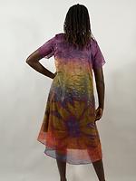 Robe en soie colorée - Photo 3