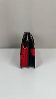 Sac Louis Vuitton petite malle cuir épi rouge - Photo 6