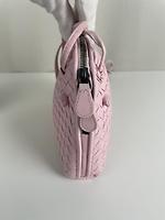Sac Bottega Veneta Cuir rose intrecciato - Photo 5