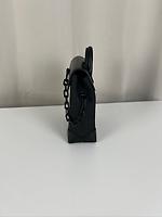 Sac Louis Vuitton Nano steamer cuir Taurillon noir avec bandoulière - Photo 6