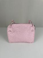 Sac Bottega Veneta Cuir rose intrecciato - Photo 3