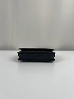 Sac bandoulière Chanel WOC cuir noir bijouterie argentée - Photo 7