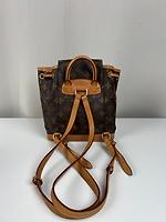 Sac à dos Montsouris PM en toile Monogram Louis Vuitton - Photo 4