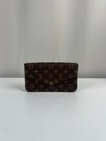Sac bandoulière Félicie Louis Vuitton monogramme et pochette - Photo 4