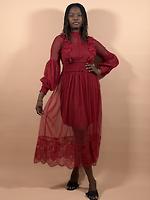 Robe en tulle - Photo 2