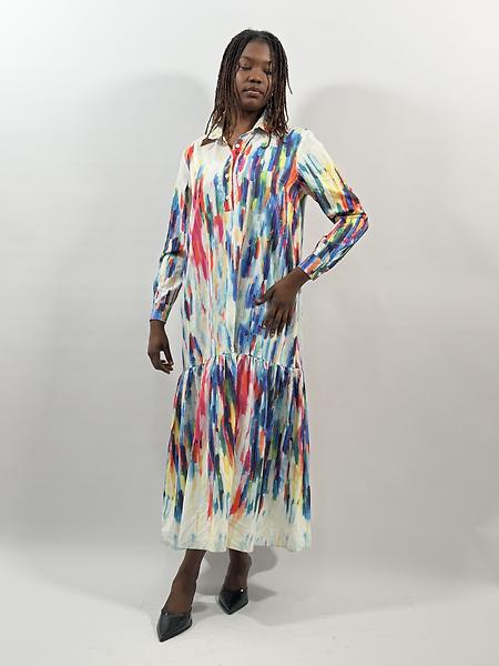 3/4 length dress