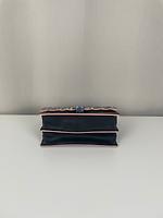 Fendi FF Kan I cuir noir - Photo 6