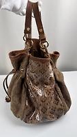 Sac porté épaule Louis Vuitton Édition Limitée Coco Nubuck marron - Photo 5