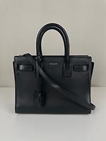 Saint Laurent Sac de Jour Nano cuir noir - Photo 1
