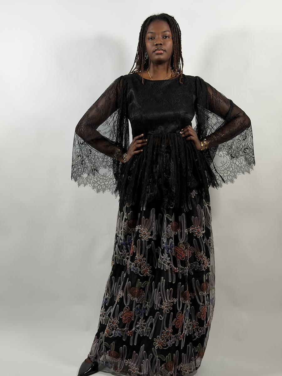 Lace skirt set