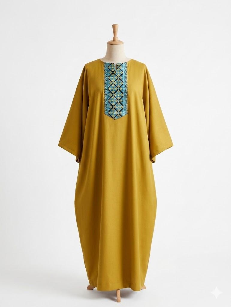 Boubou doré/blanc ajustable 