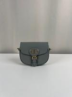 Sac bandoulière Dior Bobby small cuir gris - Photo 4