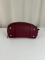 Sac Louis Vuitton Lockit Bordeaux en cuir et anses en Python Reticulatus - Photo 6