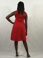Perforated dress - Photo 3