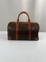 Sac Céline Boston en toile Macadam - Photo 3