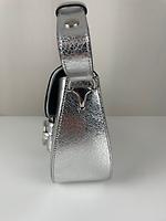 Gucci Horsebit argenté asymétrique - Photo 6