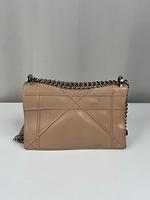 Sac bandoulière Dior Diorama en cuir rose - Photo 4