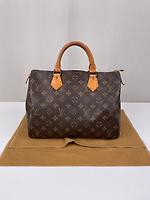 Louis Vuitton monogram Speedy 30 marron - Photo 3