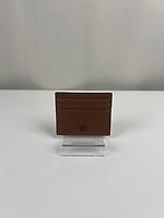 Porte-cartes Dior en cuir grainé marron - Photo 1