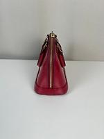 Louis Vuitton Alma BB en cuir verni rouge - Photo 6