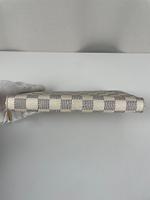 Portefeuille Louis Vuitton Zippy Organizer en toile Damier Azur - Photo 6