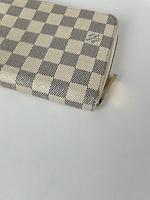 Portefeuille Louis Vuitton Zippy Organizer en toile Damier Azur - Photo 10