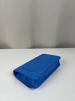 Sac bandoulière Chanel WOC en cuir caviar bleu - Photo 10