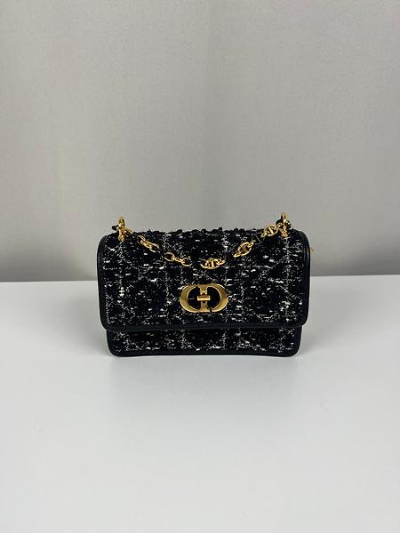 Sac bandoulière Dior Montaigne tweed