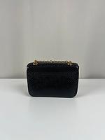 Sac bandoulière Céline C moyen Python Noir - Photo 5
