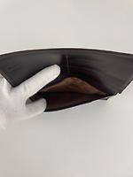 Portefeuille Fendi tissu et cuir marron - Photo 9