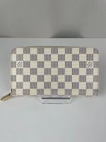 Portefeuille Louis Vuitton Zippy Organizer en toile Damier Azur - Photo 1