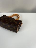 Sac bandoulière Louis Vuitton Nano Speedy Monogram - Photo 10